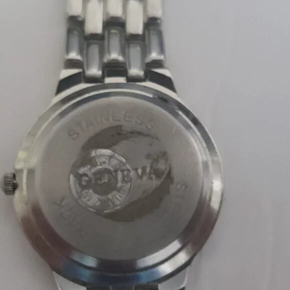 Geneva Watch Women 28mm Quartz Gold Silver Tones White Dial Round Analog Clasp - Picture 10 of 12